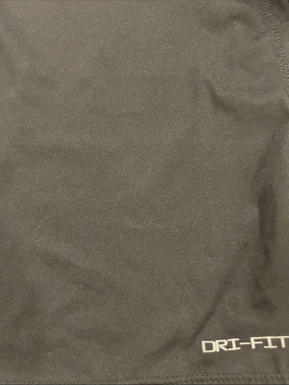 Nike Black Tee with White Swoosh - Kids Short Sleeve - Picture 5 of 5